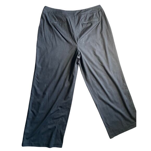 Lane Bryant Gray Straight Pants - Size 18 *** - Picture 2 of 6